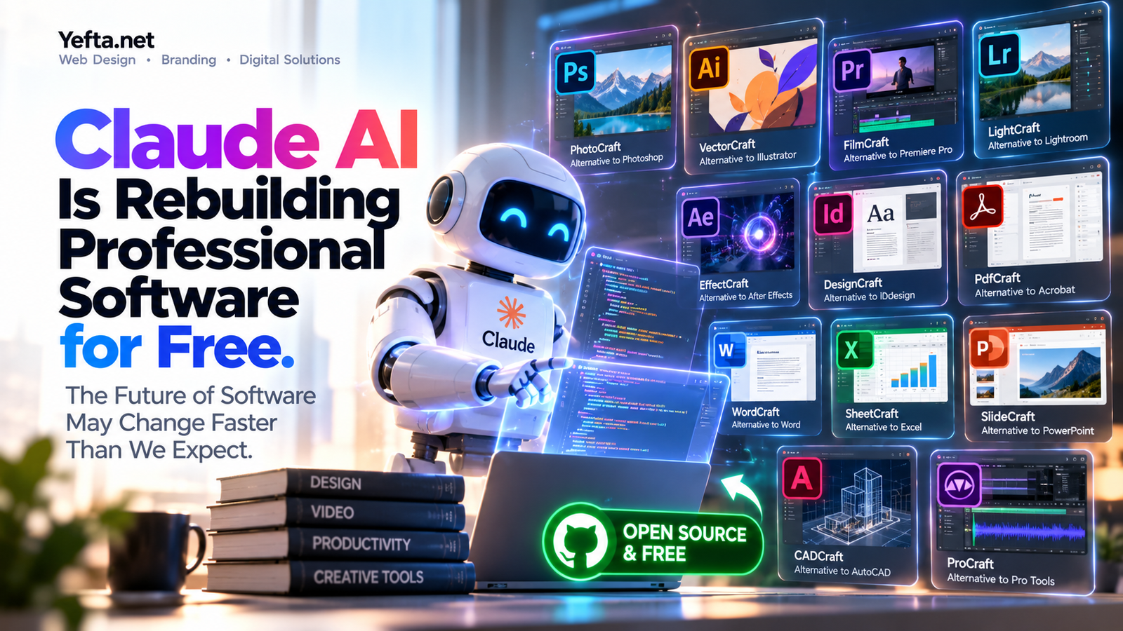 Claude AI Membuat Alternatif Software Profesional Secara Gratis: Apakah Masa Depan Teknologi Akan Berubah Lebih Cepat?